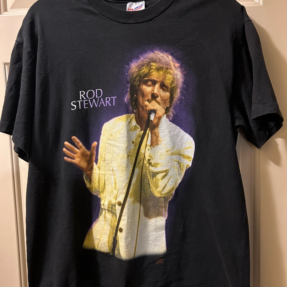 Vintage Rod Stewart A Night to Remember Tour T-Shirt